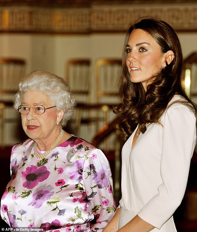 MailOnline reported that sources close to the Queen said she was acutely aware that William’s public image could suffer if his girlfriend were not recognised as a working professional in her own right