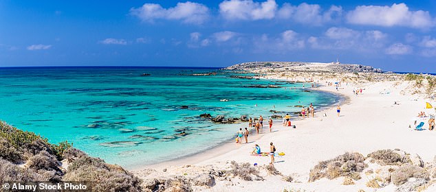 Mrs Jobling's niece Claire says Crete has long been a family favourite holiday destination, and one they all have 'happy memories' of (Stock Image)