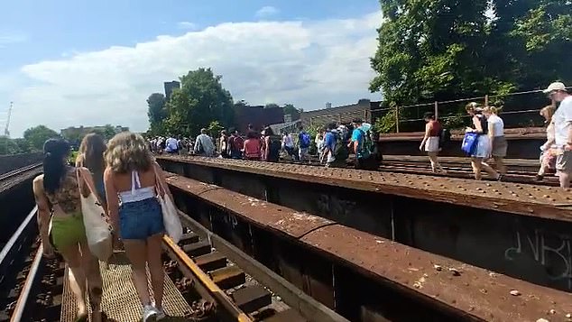 It is believed at least three trains were stopped due to faults