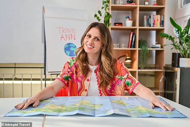 Ellie has partnered with Intrepid Travel to ¿pitch¿ a proposed new travel show, Travel Ann, following the adventure travel group finding almost half of Brits (48%) are ¿exhausted¿ by the current format of most TV travel shows being fronted by men