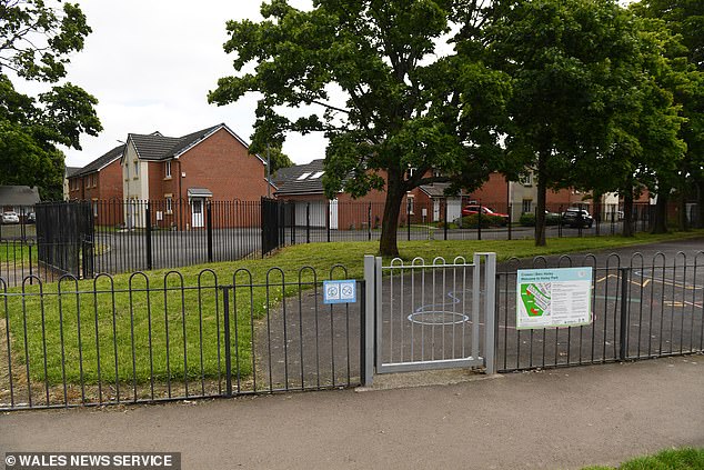 One local living in the area said the man is 'a bit of a Victor Meldrew', stating that none of the other residents close to the court have complained about the noise