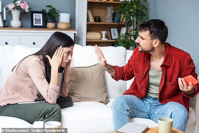 Other things like 'keeping score' ¿ a mental tally of things like who apologised or initiated intimacy last ¿ can also breed resentment and power struggles, Dr Bernstein said (stock image)