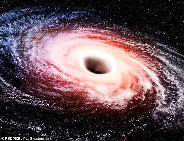 Black holes are ultra-dense points of matter which have such a strong gravitational pull that not even light can escape (artist's impression)