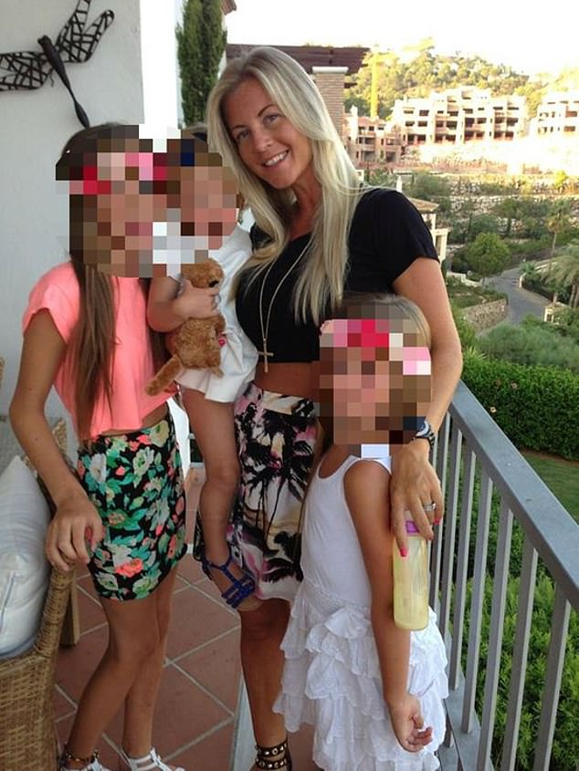 Caoimhe Robinson (pictured) married suspected Kinahan mobster Daniel 'Chess' Kinahan, 47, in a glitzy ceremony at the £1,000-a-night Burj Al Arab hotel in Dubai in 2017