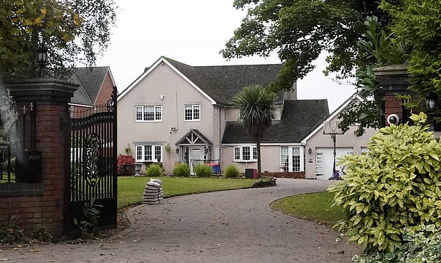 Joanne and Thomas 'Bomber' Kavanagh's £1million fortified mansion in Staffordshire is set with bulletproof glass and reinforced doors