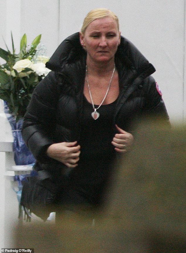 Joanne Byrne, 51, is the wife of Irish crime boss Thomas 'Bomber' Kavanagh
