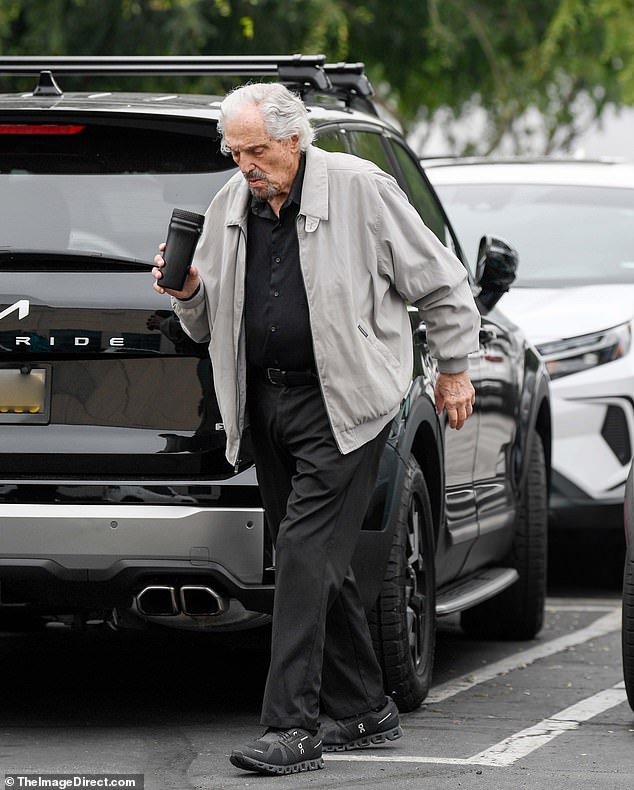 to 1982. Looking spry, the TV veteran kept it casual in a relaxed outfit¿a far cry from his days in uniform as the head of New York's fictional 12th precinct