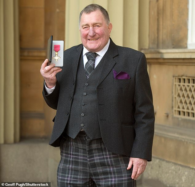 McLauchlan gave 60 years of service to Scottish Rugby and was awarded an OBE in 2017