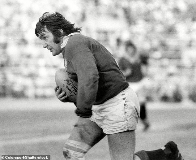 Scotland icon McLauchlan seen in action for the British and Irish Lions in South Africa in 1974