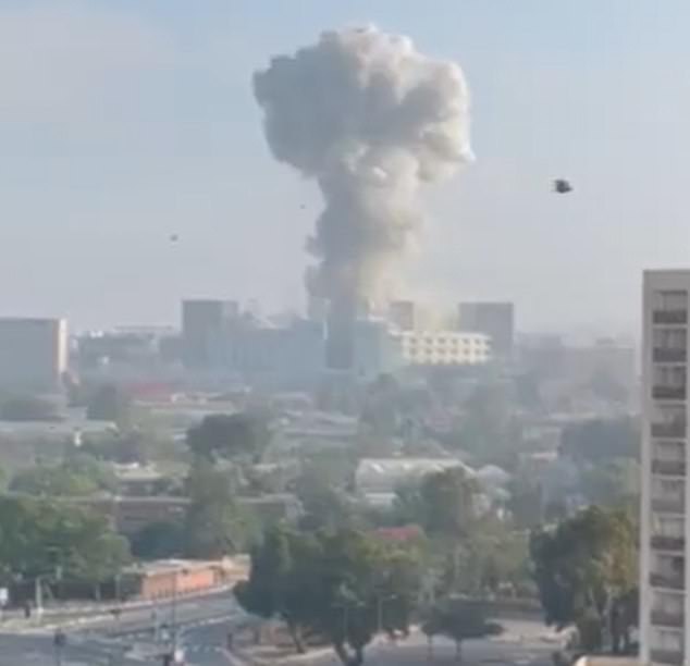 An Iranian ballistic missile hits a medical centre in Beersheba, Israel
