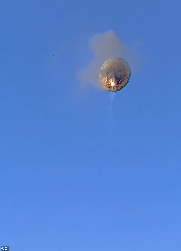 The hot air balloon weighed much less after those people had escaped - so it rose up into the sky, carrying the passengers still onboard