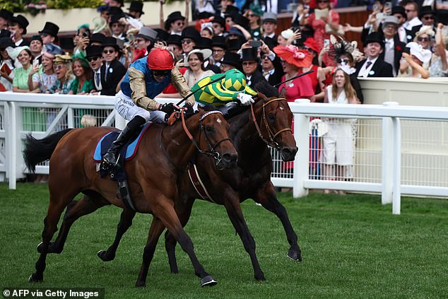 Lazza't win prevented the first Japanese-trained winner at Royal Ascot and seal a French win
