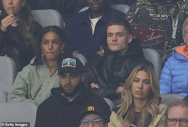 The couple are thought to have started dating in 2022 and have been seen together at games