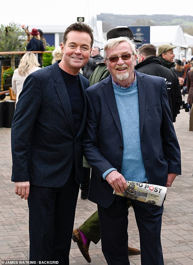Last year the presenter was also left heartbroken following the death of his beloved father Christopher (pictured together 2023) and also battled through his own health woes