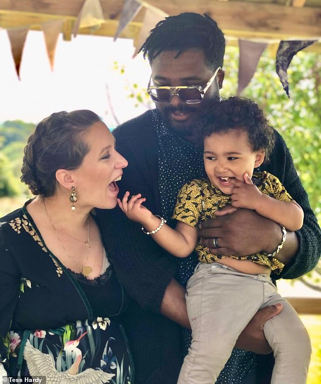 Tess, 35, and her husband Akin, 33, have always viewed 'October' - named after the month in which their first child Asa, five, was born - as more than just a floating residence