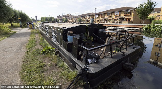 Akin, who saw the canal boat on fire, told MailOnline: 'It just felt unbelievable to think everything was gone'