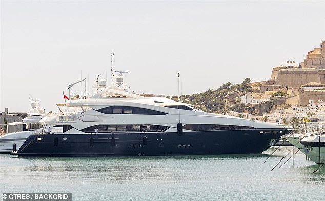 McGregor and Devlin also shared a kiss and danced in the marina as they chilled out