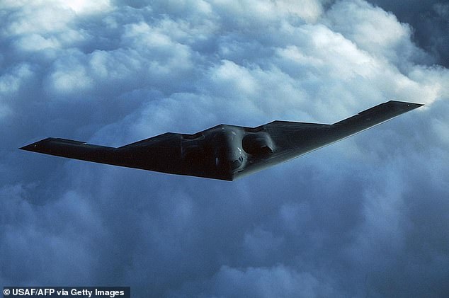 The bomb capable of hitting the facility is configured and programed to the B-2 spirit stealth bomber, seen here