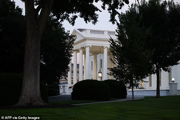 Trump returned to the White House Saturday before announcing the strikes