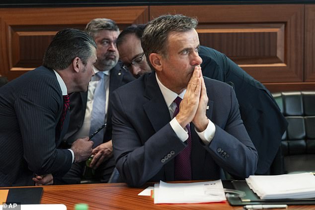 CIA Director John Ratcliffe in the Situation Room