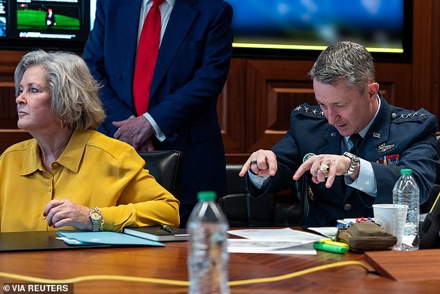 Chief of staff Susie Wiles and Trump's Top general Dan 'Razin' Caine