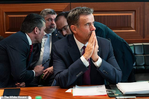 CIA Director John Ratcliffe in the Situation Room, June 21st, 2025