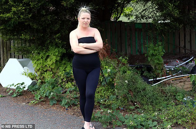 Melissa Butler, 30, lives in Bradford with her two young sons and a baby and says her street is a breeding ground for vermin