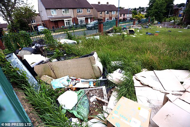 Locals say they are battling a relentless epidemic of the anti social behaviour which has seen their streets blighted by rubbish