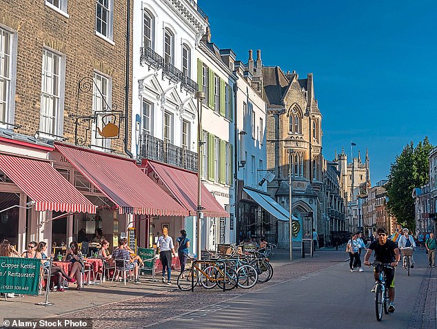 Julian first began eating out while at Cambridge