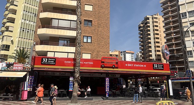 Robert Topolewski, who has lived and worked in 'New Town' Benidorm for decades, said the tourist demographic used to be the same as the 'Old Town'