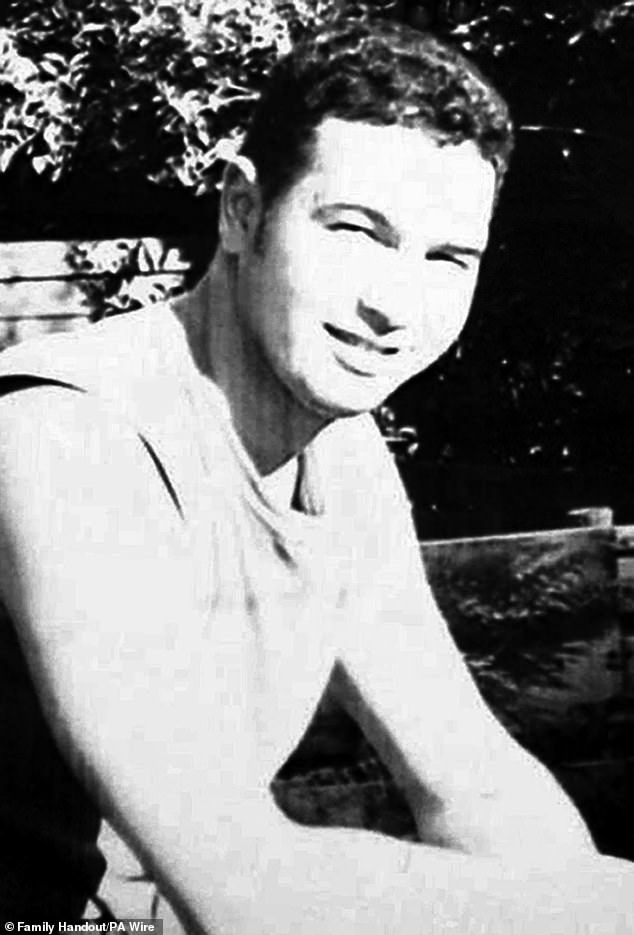 Now, in an emotional statement, one of the firearms officers has expressed how he wishes to say 'sorry' to Mr Menezes' family, adding that he 'would do anything to roll back time, to have a different set of circumstances where that didn't happen'. Pictured: Mr Menezes