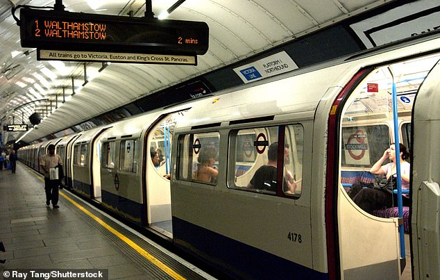 Despite the family's pursuit of legal action, no officers were charged for Mr Menezes' murder, although the Metropolitan Police was found guilty of health and safety failures. Pictured: the platform in Stockwell Station where Mr Menezes was killed