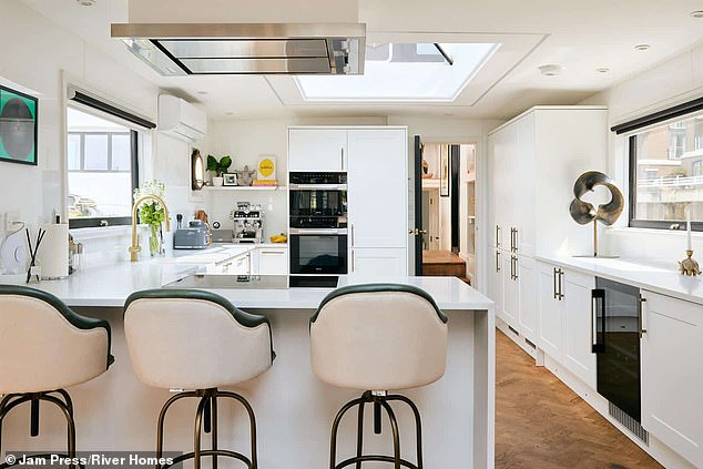It's hoped someone will snap up the £1.5m barge and embrace this rare piece of tranquillity in the heart of London
