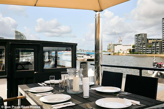 Dinner can also be an option with a dinning table set outside