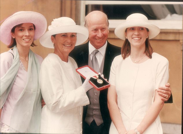 Sir Bobby Charlton, a survivor the Munich air disaster, made 758 appearances for Manchester United and earned 106 caps for England