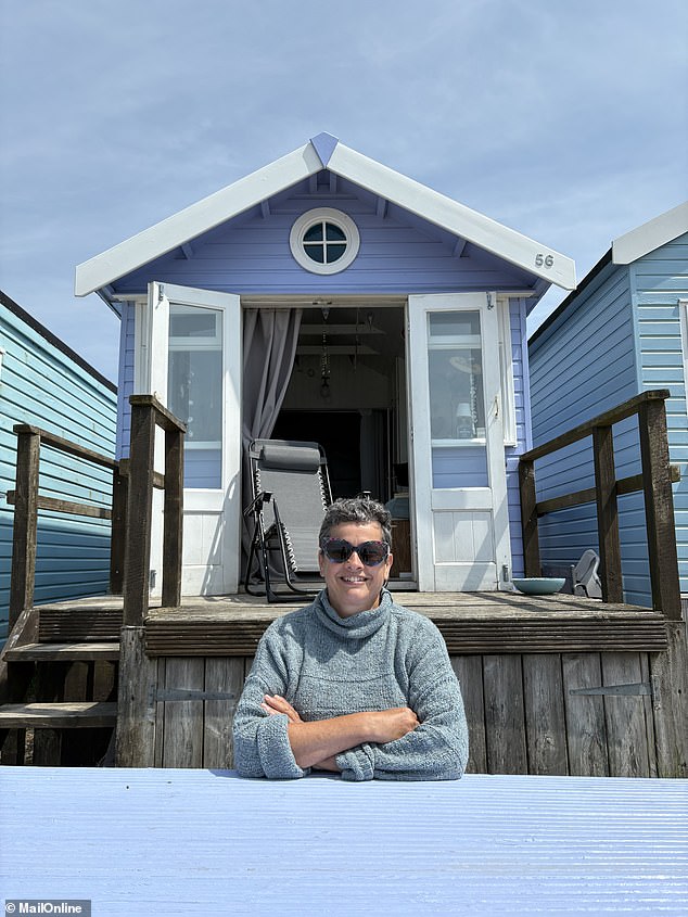 Yvonne Manning (above) rents the hut every year from Mrs Greenham and said she would have no longer been interested in visiting if the plans went through