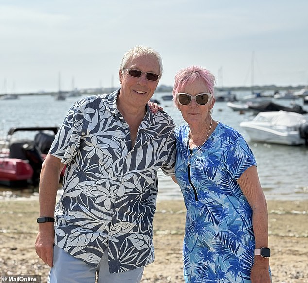 Steve Barratt (left) doubted that BCP's decision would halt Mr Trickett's plans, and his wife Jennie (right) added that the full ordeal was 'cloud cuckoo land'