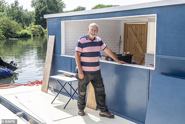 Mr Trickett labelled accusations of his prospective customers urinating off the float as 'ridiculous'