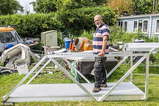 Mr Trickett debated that the Beach House store their food in general waste bins which 'bake under the sun for days' and that this was an example of 'double standards' in the decision-making