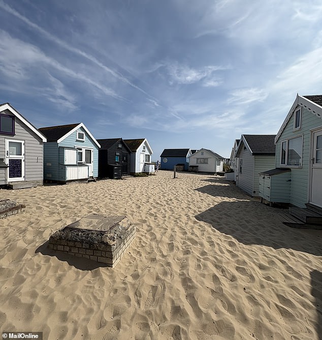 There are 346 beach huts at Mudeford with prices rising dramatically in the last 30 years
