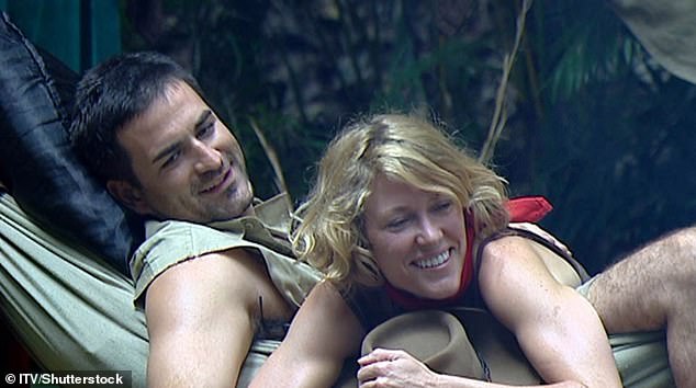 Marc wasn't only known for his on-screen character, as his turbulent love life often hit the headlines through out his career (pictured with ex Cerys Matthews)