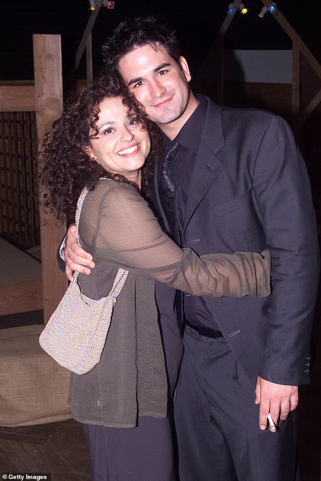 Marc was in a real-life relationship with his EastEnders co-star Nadia Sawwalha (pictured in 2000), which he claimed dimmed his appeal for female fans