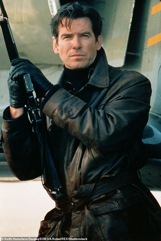 And now a British rising star has found himself among the front runners as one of the bookies' surprise favourites (Pierce Brosnan seen in Tomorrow Never Dies)