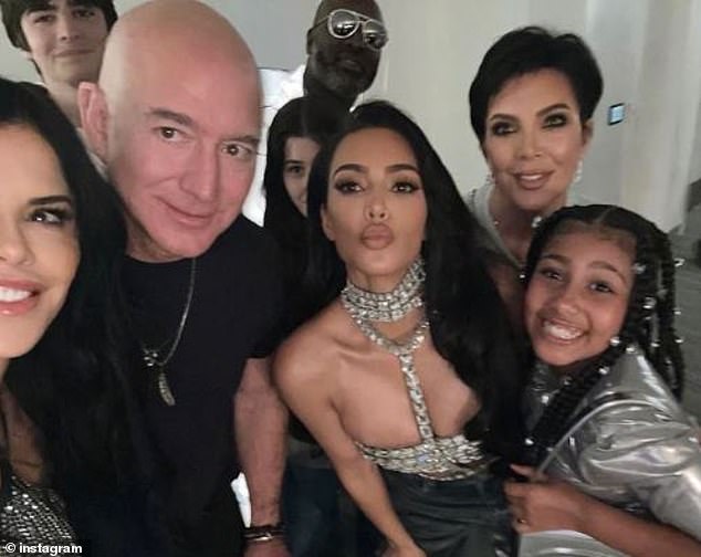 She has racked up tons of celebrity friends over the course of her and Jeff's four-year romance, including Kim Kardashian and Kris Jenner