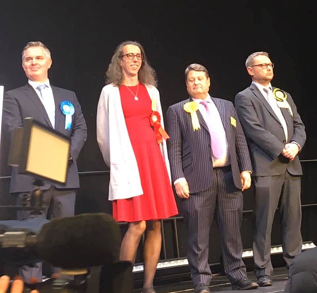 In a live interview with the presenter just after the ruling, campaigner and ex-Labour MSP candidate Heather Herbert (pictured) - who has now joined the Greens - said: 'I feel like I'm under attack'