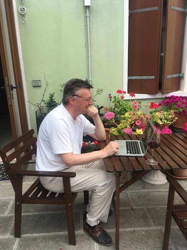 Philip's debut novel was published when he was 50, and he's since gone on to release a number of crime thrillers with Venice at their heart
