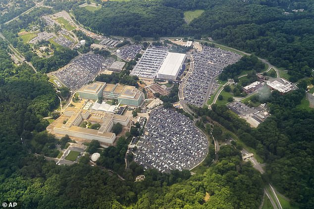 An aerial view of the CIA's headquarters in Langley, Virginia. Gabbard transferred staffers that worked at the CIA HQ on the PDB to her office at the ODNI