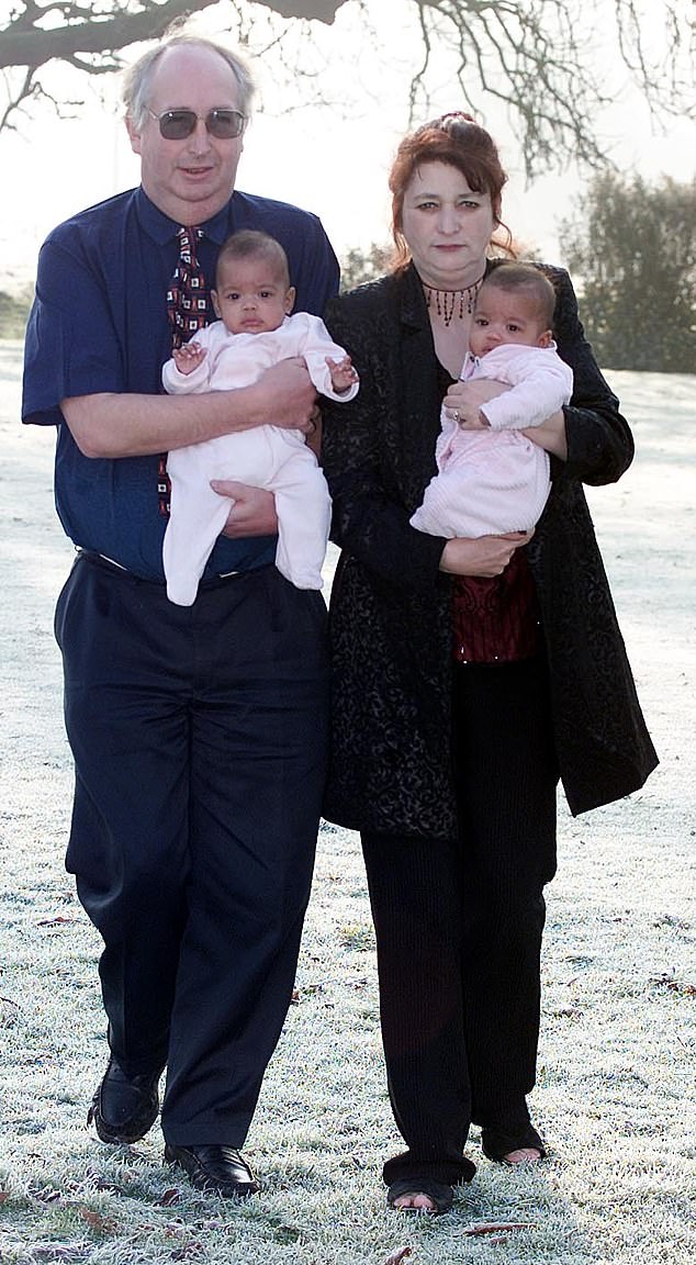 Alan and Judith Kelshaw (pictured) sparked a 'cash-for babies' outcry in 2001 after they paid £8,200 to adopt Kiara and Keyara Wecker