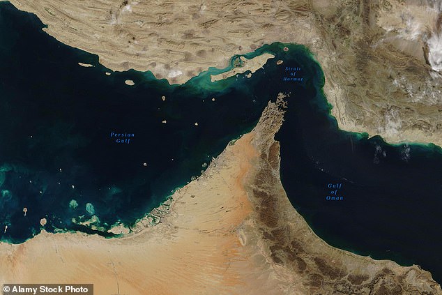 The Strait of Hormuz in the Persian Gulf is a crucial chokepoint for oil tankers traveling through the area. Some estimates suggest up to 25 percent of the world's oil flows through the strait