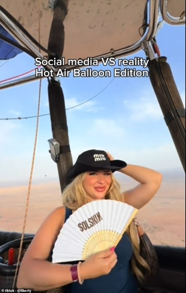 Liberty's post left fans concerned as they flooded her with worried comments, prompting Liberty to address the clip